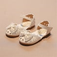 thumbnail image 4 of xiaxaixu Girls Flat Low Shoes Cute Bow Style Wrapped Foot Summer Sandals, 4 of 4