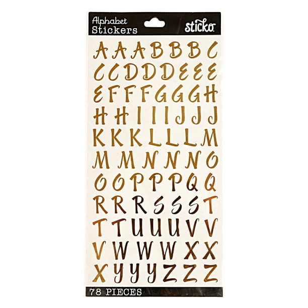 cheap alphabet stickers