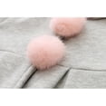 thumbnail image 6 of 0-6Y Cute Baby Kids Girls Coats Fall Winter Cloak Button Jacket Clothes Baby Outwear Clothes, 6 of 8