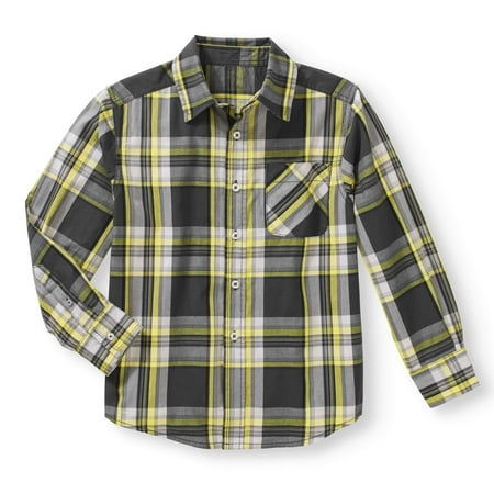 Boys Long Sleeve Woven Shirt
