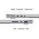 thumbnail image 3 of Apple MacBook Pro 14" M4 Chip | 16GB RAM | 512GB SSD | Silver, 3 of 5