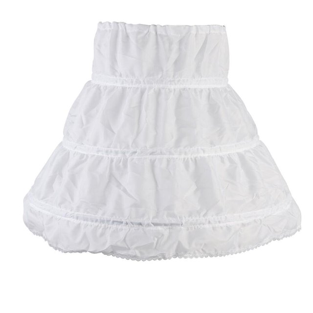 Vestidos de novia para niñas Vestidos para niñas Falda enagua Crinolina Falda de crinolina para niñas