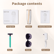Laser Hair Removal, NEXPURE IPL Hair Removal Device, 999,999 Flashes, 5 Levels, 2 Modes, Cooling, Shaver & Glasses for Full Body