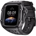 thumbnail image 1 of Kit Mod Boîtier en Acier Inoxydable pour Apple Watch Series 10 46mm Pare-Chocs Métallique Robuste Boîtier Bracelet Protecteur Bracelet de Remplacement pour iWatch 46 mm, 1 of 6