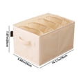 thumbnail image 3 of Caja de Almacenamiento de Ropa Interior onlyliua Organizador de Pantalones con Cremallera Plegable, 3 of 6