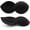 Black, variant on Nimiah Bra Pads Inserts Breast Enhancers, 2 Pairs Push Up Inserts Swimsuit Pads Fits A/B Cup, White