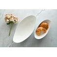 thumbnail image 4 of 10 Strawberry Street Whittier 16" Canoe Serving Bowl, White, 4 of 5
