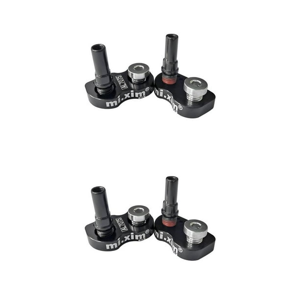 Naiovety Mi.Xim Bicycles V Brake Caliper Extender Extension Adapter Repairing Alloy Modification Aluminum Cycling Converter Kit Negro 2Conjunto