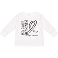 thumbnail image 3 of Inktastic Skin Cancer Awareness- Fight, care, cure Boys or Girls Long Sleeve Toddler T-Shirt, 3 of 5
