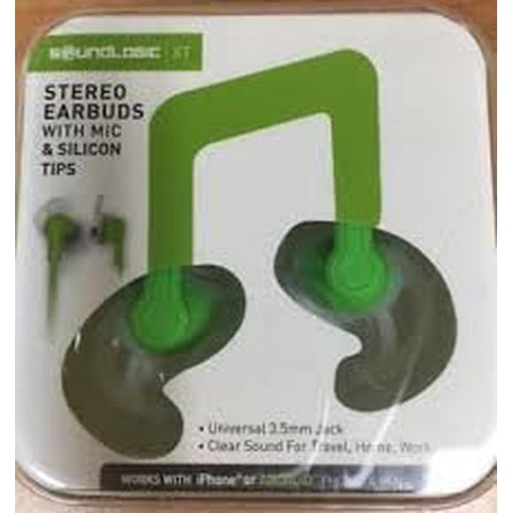 SoundLogicXT Ster0 Écouteurs avec Micro et Embouts en Silicone