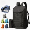 thumbnail image 4 of Mochila plegable ligera y plegable, impermeable, de gran capacidad, para hombre, para viajes, montañismo, 20 l, 4 of 6