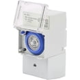 thumbnail image 1 of Timer, 24 Timer Switch, Timer 110-230v Sul 181h Analog Mechanical Timer Time Switch Manual/Automatic Controller For Din Rail GuanGuan, 1 of 5