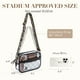 thumbnail image 2 of Bolsa transparente Missnine, acolchada, de PVC, para uso en estadios, 2 of 6