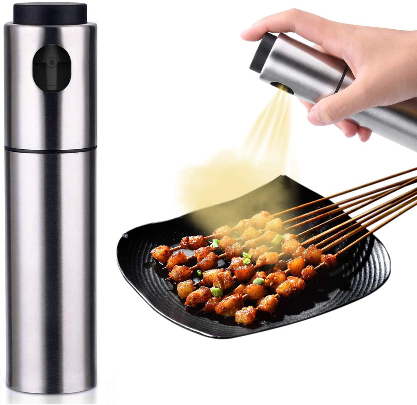 BBQ Barbecue Cooking Kitchen Tool Olive Oil Bottle Sprayer Vinegar Dispenser