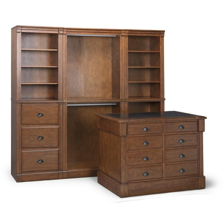 - Aspen Rustic Cherry 4 Pc. Storage Ensemble