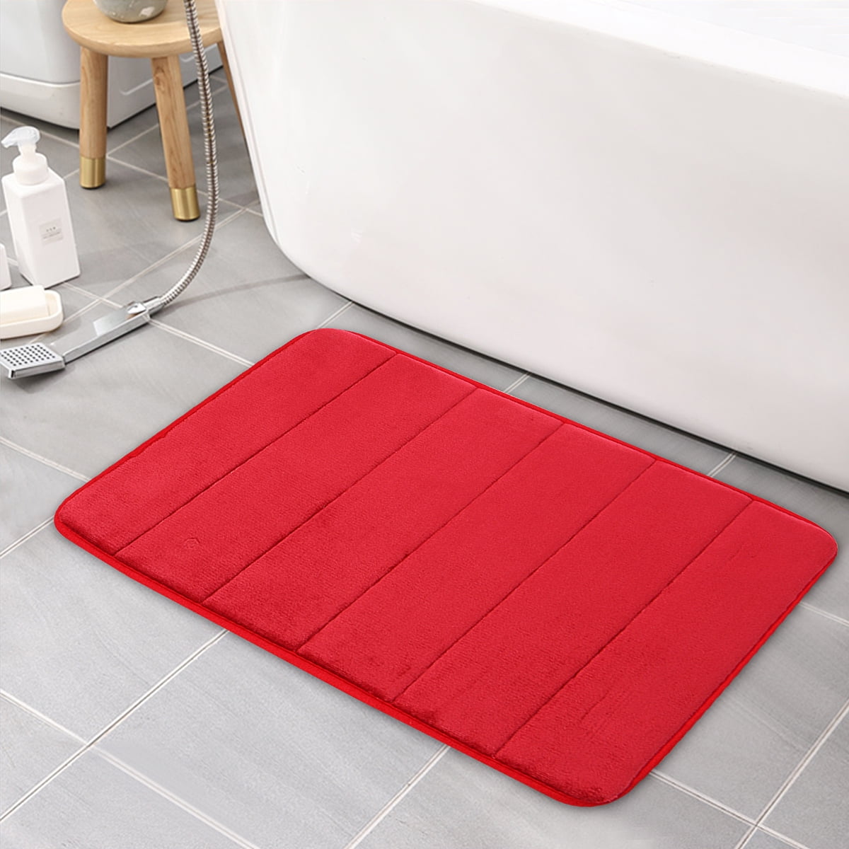 12'' x 20" / 24''x16'' Bathroom Mat Bath Rugs Nonslip Absorbent Soft