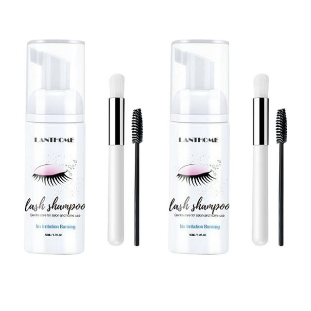 Limpiador de espuma de pestañas,Quitar el maquillaje de ojos Extensión de pestañas Champú,la extensión de pestañas champú suministros de extensión de pestañas,la extensión de