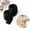 Black, variant on 2Pcs Chandelier Chain Cord Cover, 23.6" Hanging Light Chain Sleeve Slip-On Fabric Cord Covers in Flannel for Living Room Bedroom Exhibition Hall Hotel, Beige