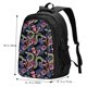 thumbnail image 5 of Fotbe Snake And Flower Mochila con Estampado y Puerto USB para Hombre y Mujer, Mochila Antirrobo, Mochila de Viaje, Mochila Escolar, Mochila Universitaria, 5 of 7