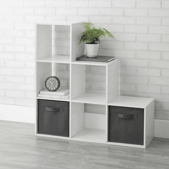 Mainstays 3-2-1 Cube Storage Organizer, White