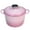 Pink, variant on Flavehc Dutch Oven Pot with Lid 1.8 qt Cast Iron Dutch Oven for Bread Baking Purple Enameled Cast Iron Rice Pot with Handels