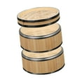thumbnail image 5 of deevoka Bamboo Steamer Basket Dumpling Steamer Cooking Round Small for Asian Food Sum & Double Layer, 5 of 9