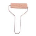 thumbnail image 1 of MasteelfCA Rouleau d'Argile en Bois Outil Professionnel de Marquage d'Argile Simple avec Poignée en Fer, 1 of 7