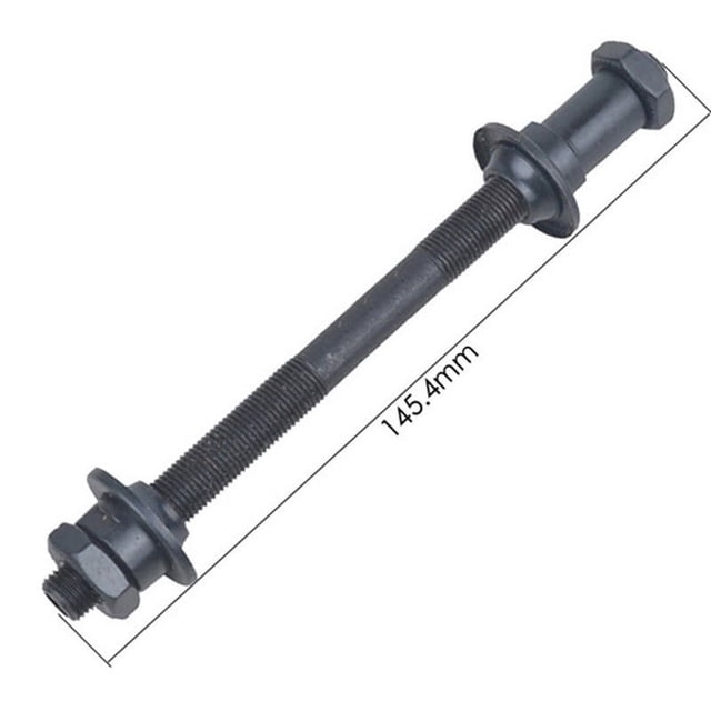 Bike Axle 108mm 145mm Bike Rear Hub Axle 3/8" Black Hub Conical 145mm Rearx1