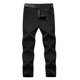 thumbnail image 1 of Pantalones de senderismo TBMPOY, ligeros e impermeables para hombre, color negro XXL, 1 of 7