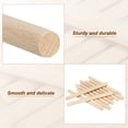 thumbnail image 4 of Unique Bargains 1/2 x 6 Inch Dowel Rods Wood Sticks Unfinished Wooden Dowel Rods Round Dowels Sticks 10 Pcs, 4 of 6
