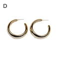 thumbnail image 2 of vnanda Women Hoop Earrings 1 Pair Women Earrings Lightweight Fashionable Exquisite Hoop Earrings Jewelry Accessories Comfortable Hoop Earrings, 2 of 8