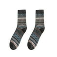 thumbnail image 2 of Lroveb Crew Socks for Women Men Mens Socks Ethnic Wind Warm Wool Thickening Fashion Winter Unisex Socks, 2 of 3