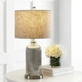 thumbnail image 4 of SAFAVIEH Ashson Rustic 26 in. H Table Lamp, Silver/Ivory, 4 of 10