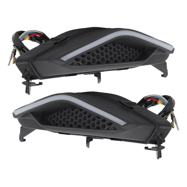 Luz de circulación diurna para motocicleta, 2 piezas, luz indicadora delantera para motocicleta, luz indicadora LED para motocicleta, durabilidad mejorada