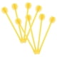 thumbnail image 5 of Set of 8 Yellow Honey Dipper Sticks Clean for Stirring Honey Syrups and Viscous Liquids, 5 of 5