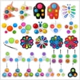 thumbnail image 3 of Gprince Pop It Fidget Toys Set Stress Relief Bubble Popit Simple Dimple Kid Game Gift, 3 of 9
