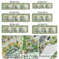 thumbnail image 3 of Valance for Windows,Green Truck Rabbit Flower Valances Curtain Rod Pocket Valance for Kitchen Bedroom Living Room Bathroom,Rustic Easter Egg Pastoral Plant Short Curtains Window Treatment 42x12in, 3 of 9