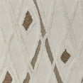 thumbnail image 5 of 4' X 6' Ivory Taupe and Brown Wool Geometric Hand Tufted Area Rug, 5 of 8