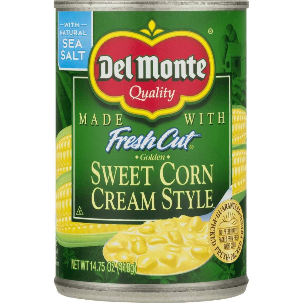 Del Monte Fresh Cut Sweet Cream Style Corn, 14.75 oz creamed corn