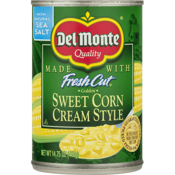 Del Monte Fresh Cut Sweet Cream Style Corn, 14.75 oz creamed corn