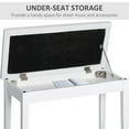 thumbnail image 5 of Miekor Furniture Piano Bench, Duet Piano Chair No9201, 5 of 6