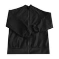 thumbnail image 5 of Bomber Jacket Women Fall Lightweight Long Sleeve Casual Faux Suede Zip Up Jackets Coat Outerwear Streetwear, 5 of 5