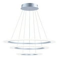 thumbnail image 1 of ET2 E22656-11MS Saturn II LED Plafonnier Pendentif en Argent Mat de 32 Po, 1 of 1
