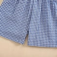 thumbnail image 7 of TAIAOJING Toddler Baby Girl Shorts Casual Summer Gingham Plaid/Seersucker Elastic Waist Ruffle Hem Shorts Bottoms Lovely 2-3Y, 7 of 7
