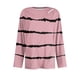 thumbnail image 5 of Ailaofu Women's Fall Winter T-Shirts Casual Long Sleeve Crewneck Tunic Tops Loose Comfy Blouse, 5 of 6