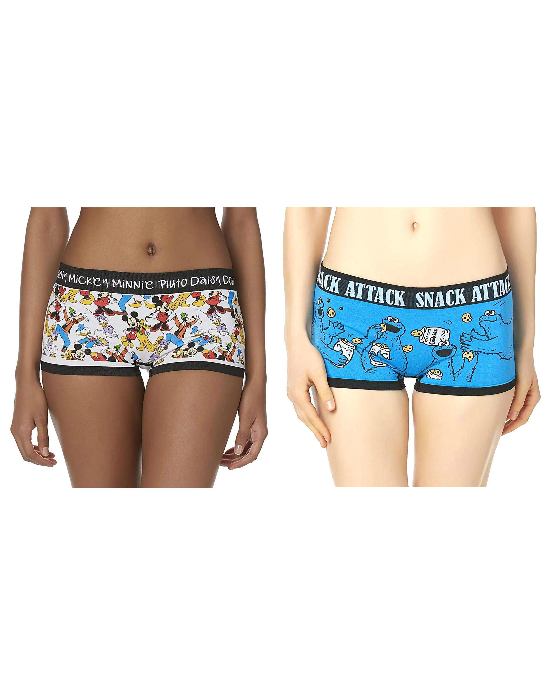 Women's Seamless Boyshort Panties 2 Pack Boxers Briefs | Walmart Canada