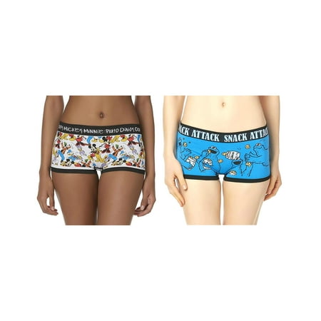 Women's Seamless Boyshort Panties 2 Pack Boxers Briefs | Walmart Canada