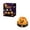 Halloween Steamer Bun Squishy Toy Style B, variant on Halloween Pumpkin Squishy Toy with Basket, Slow Rising Stress Reliever Fidget for Adults, Silicone Desk Decor