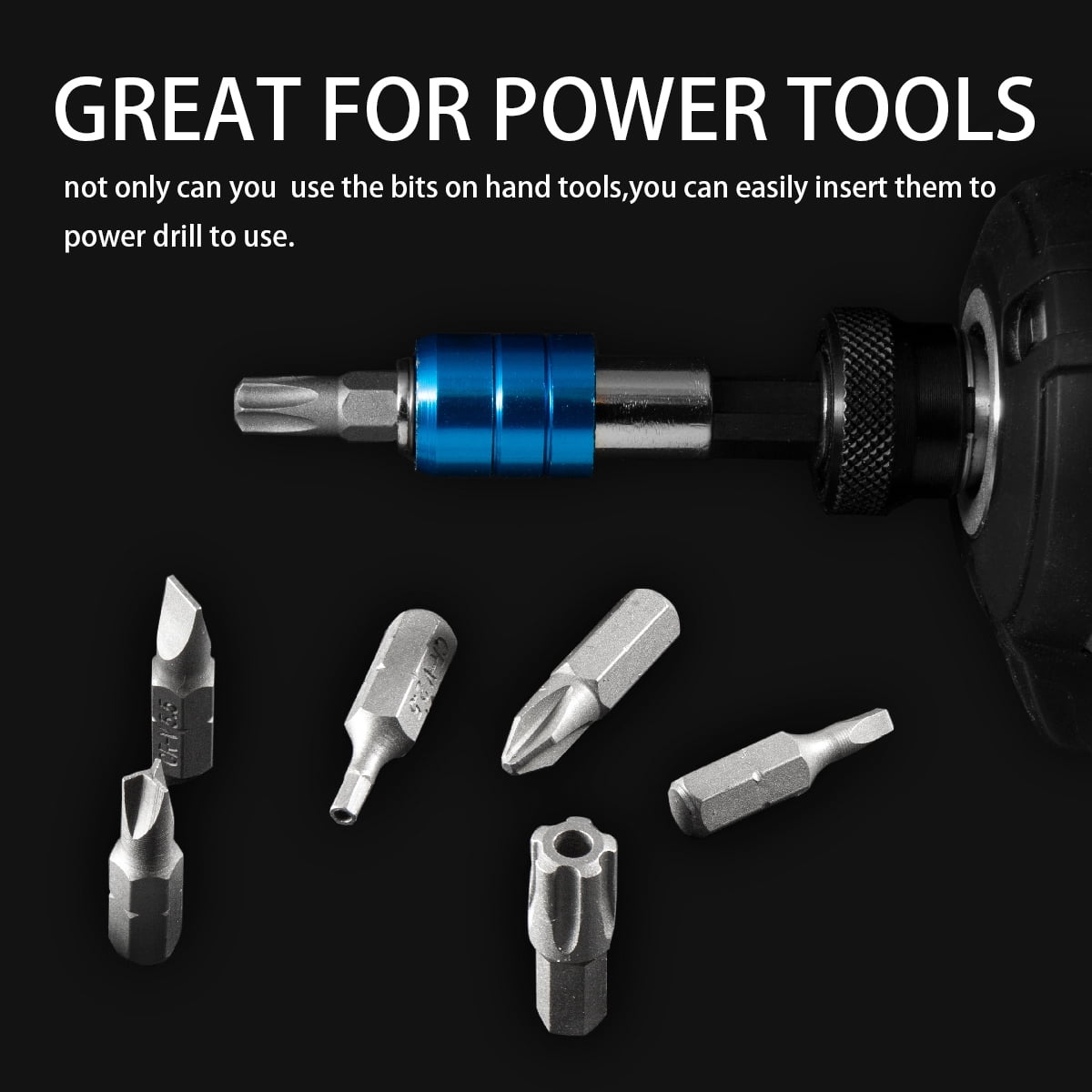 Stark USA 148PC Master Security Bit Set, Phillips, Robertson, Tamper, Hex & Torx Bits, Specialty Bits, and More – Bit Set Includes Bit Holder/Coupler For Maximum Versatility