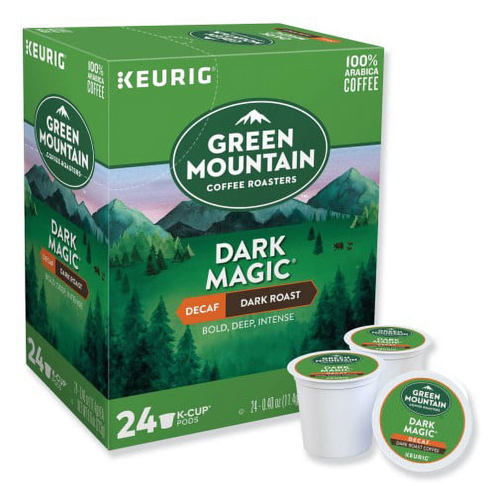 Keurig Dark Magic Decaf Extra Bold Coffee K-Cups, 96/Carton, Each